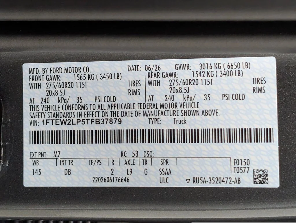 New 2026 Carbonized Gray Metallic Ford STX® image 24