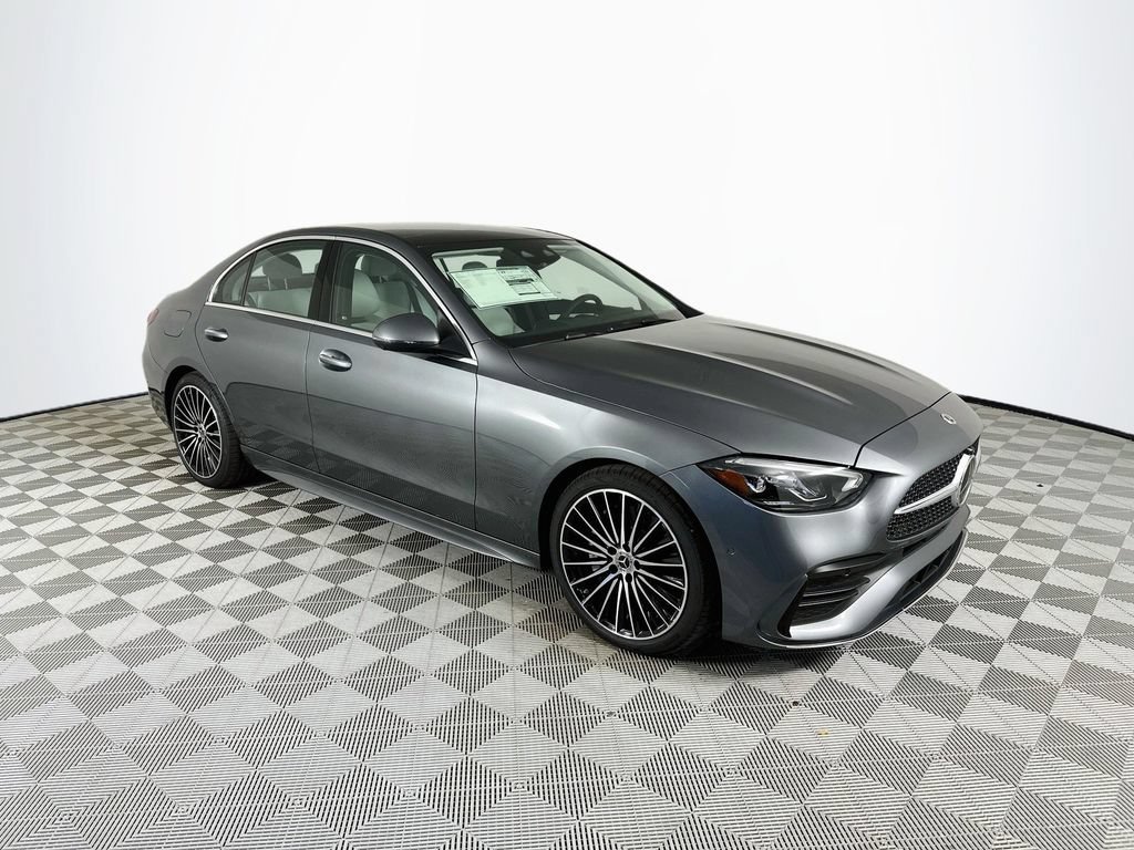 New 2026 Selenite Grey Metallic Mercedes-Benz C 300 image 35