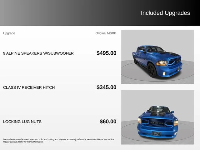 Used 2018 Blue Ram Sport image 8