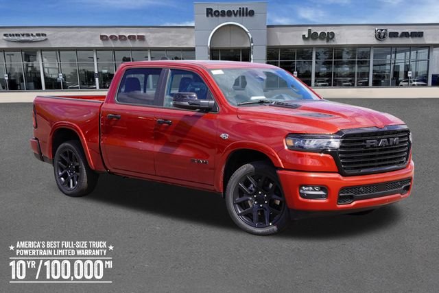 New 2026 Molten Red Pearl-Coat Exterior Paint RAM Laramie image 1