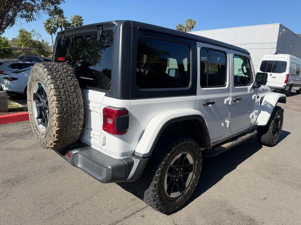 Used 2021 White Jeep Unlimited Rubicon image 13