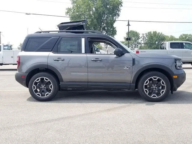 New 2025 Carbonized Gray Metallic Ford Outer Banks® image 2