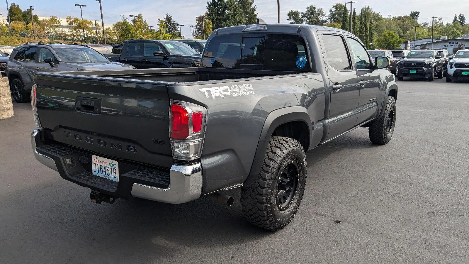 Used 2023 Magnetic Gray Metallic Toyota TRD Off Road image 3