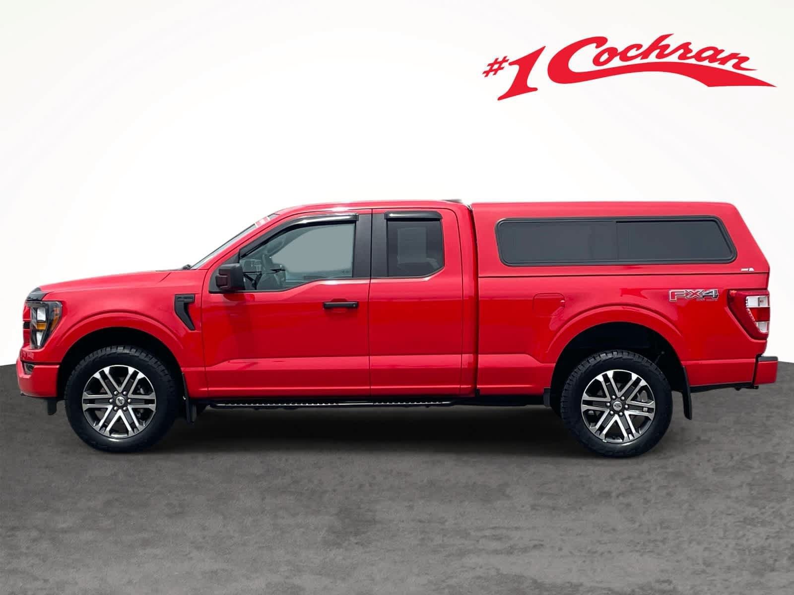 Used 2023 Race Red Ford XL 4WD SuperCab 6.5 Box image 6
