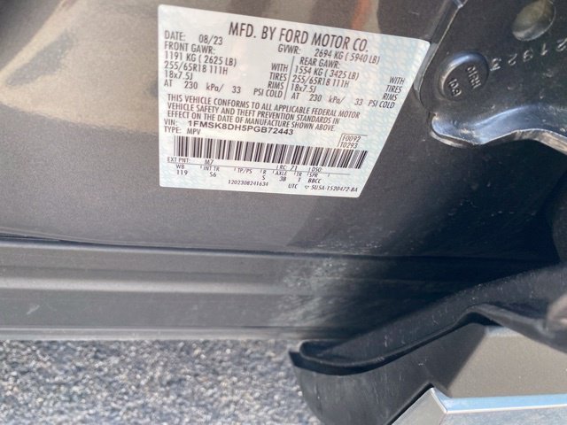 Used 2023 Carbonized Gray Metallic Ford XLT image 42