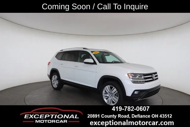 Used 2019 White Volkswagen 3.6L V6 SE image 26