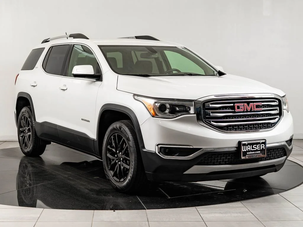 Used 2019 White Frost Tricoat GMC SLT-1 image 12