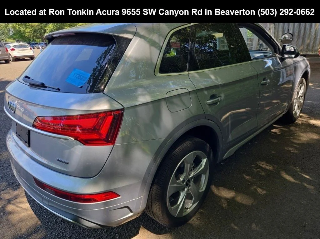 Used 2021 Florett Silver Metallic Audi 45 Premium Plus image 3