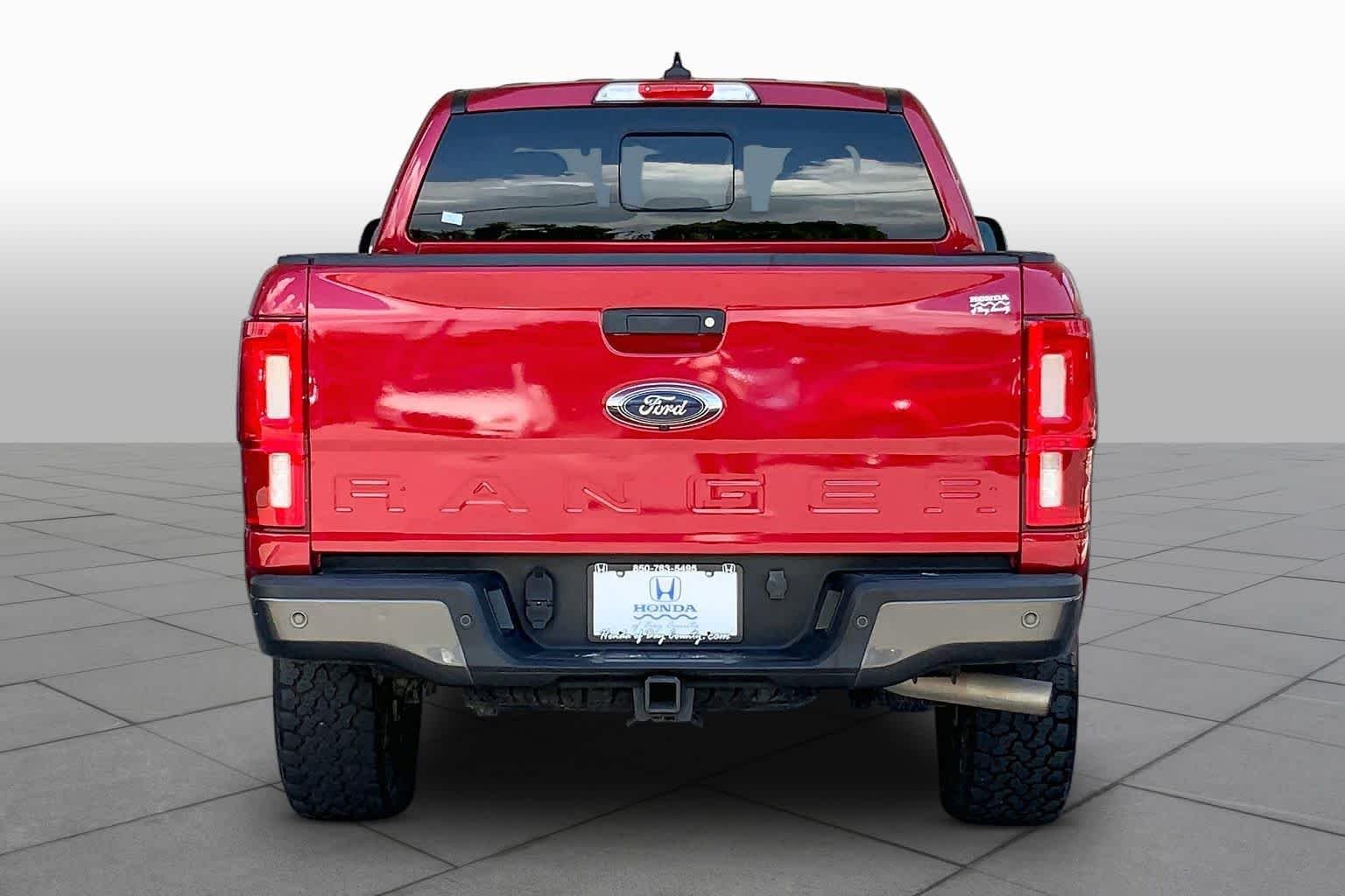 Used 2021 Rapid Red Metallic Tinted Clearcoat Ford LARIAT image 5