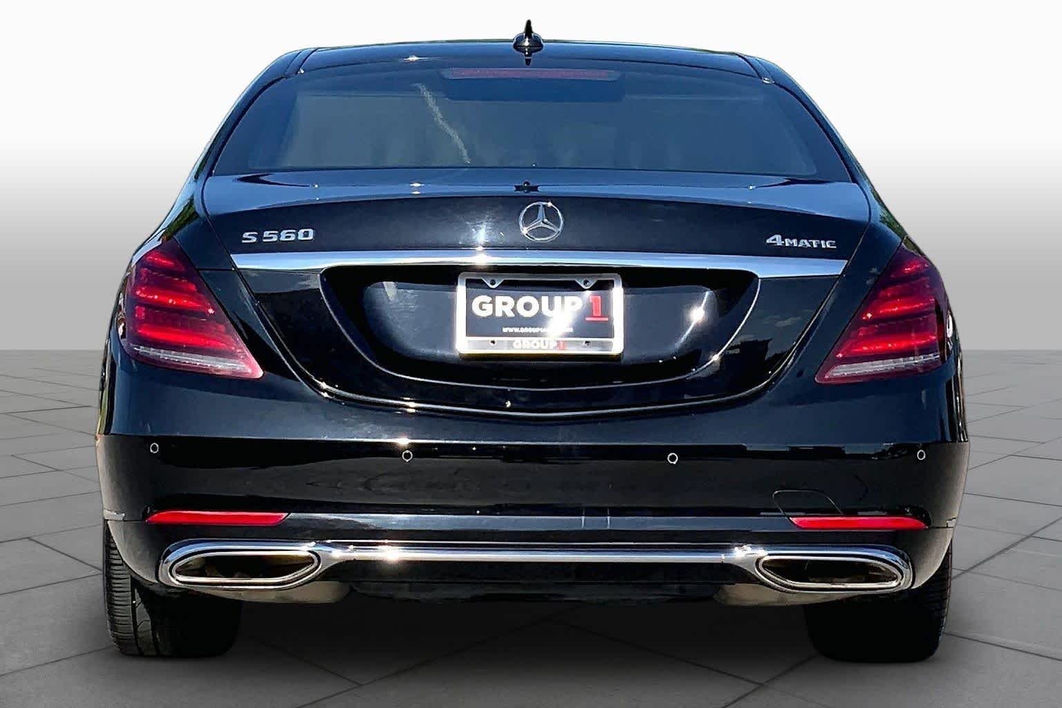Used 2019 Obsidian Black Metallic Mercedes-Benz S 560 image 5