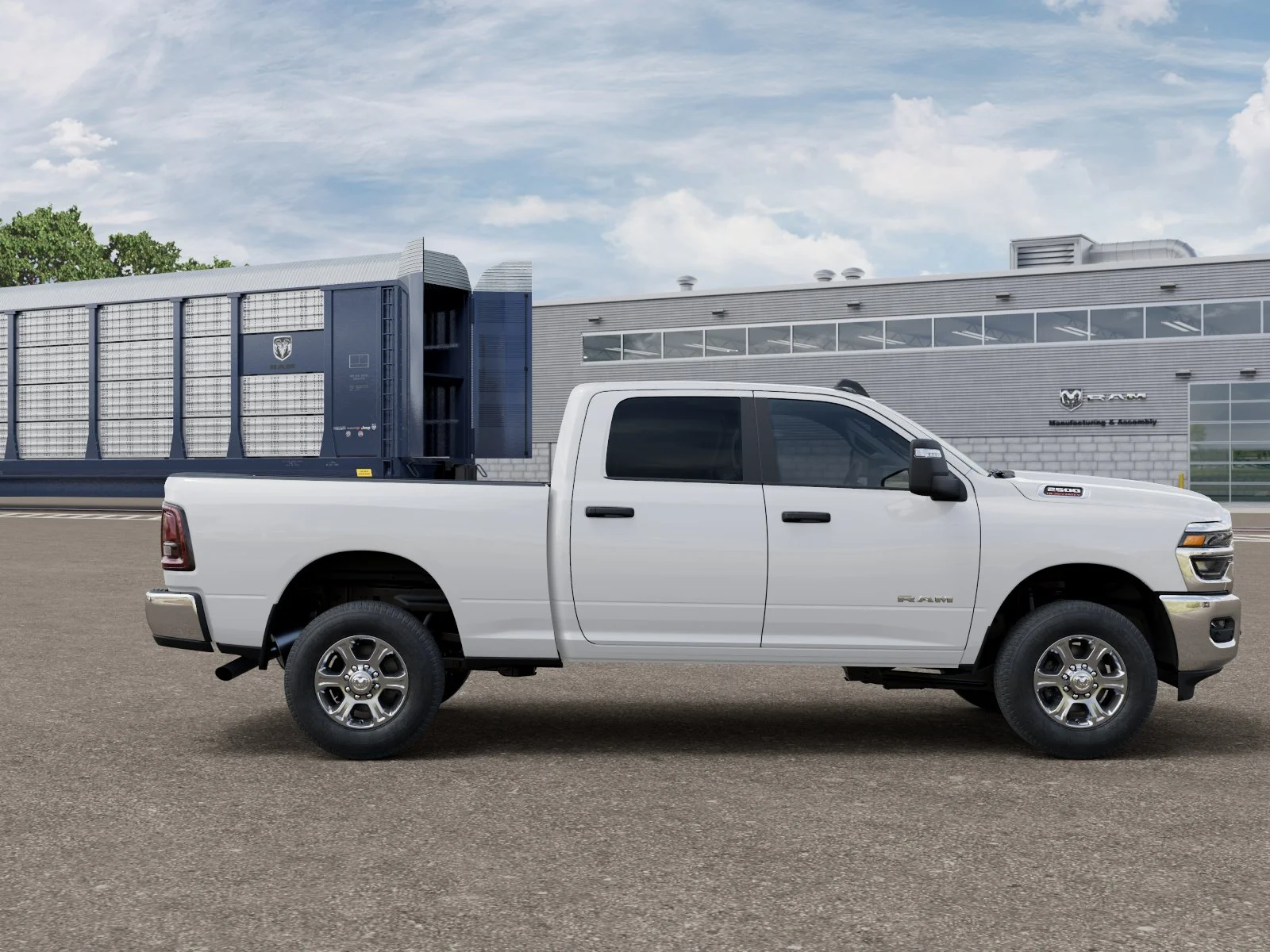 New 2026 Bright White Clearcoat RAM Big Horn image 12