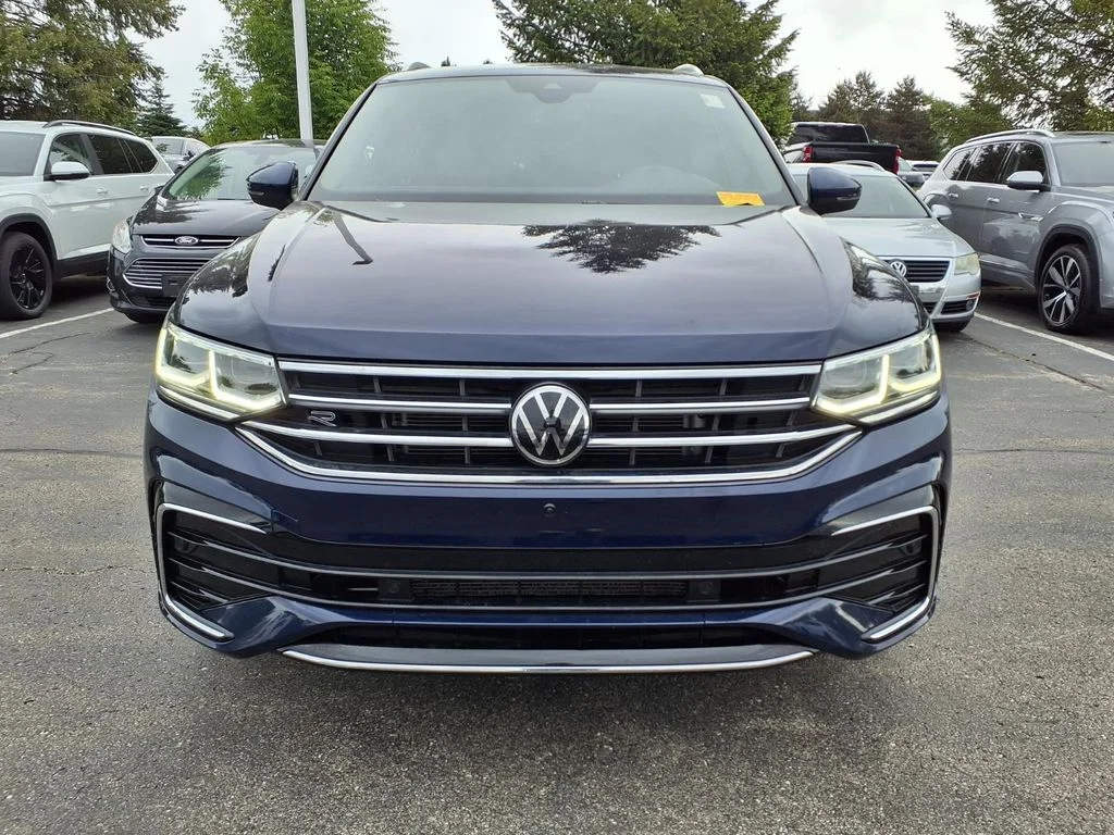 Certified Used 2022 Atlantic Blue Metallic Volkswagen 2.0T SEL R-Line image 6