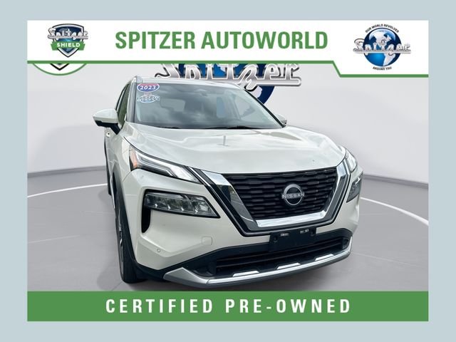 White 2023 Nissan Rogue Platinum AWD SUV / Crossover All-Wheel Drive