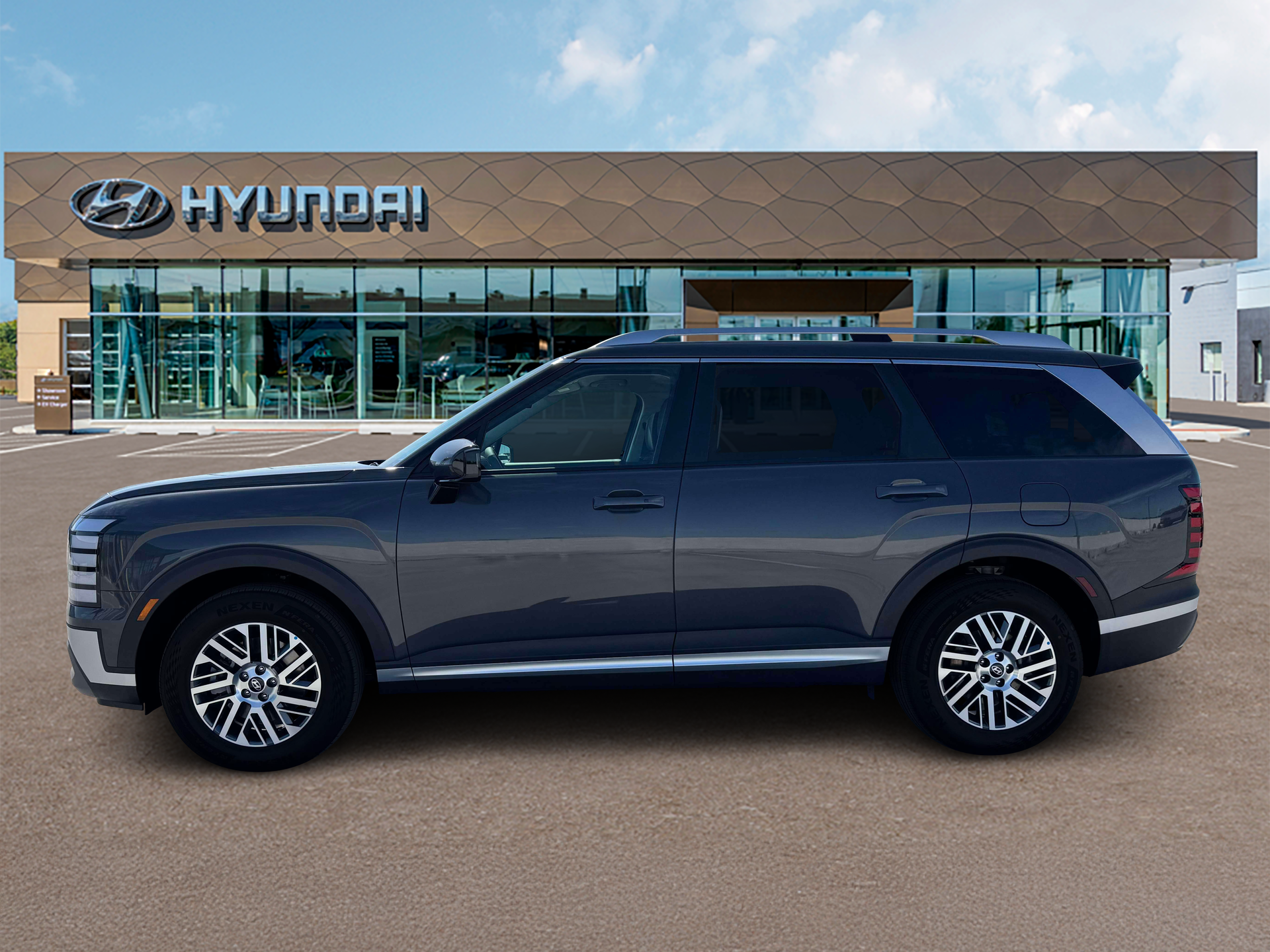 New 2027 Gray Hyundai SEL AWD image 3