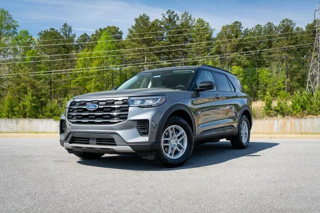 New 2026 Carbonized Gray Metallic Ford Active image 1
