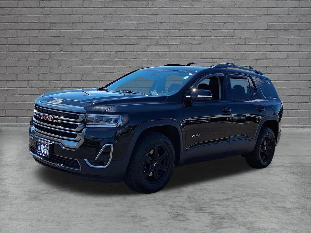 Used 2021 EBONY TWILIGHT METALLIC GMC AT4 image 6