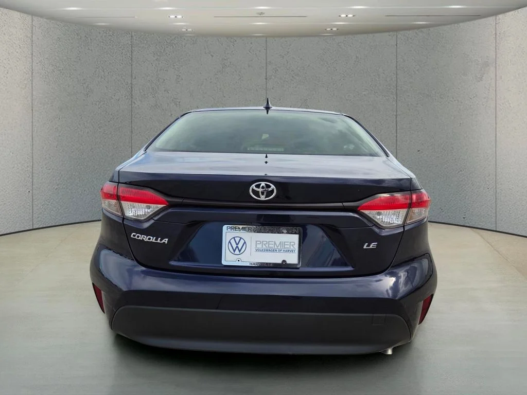 Used 2023 Blue Toyota LE image 4