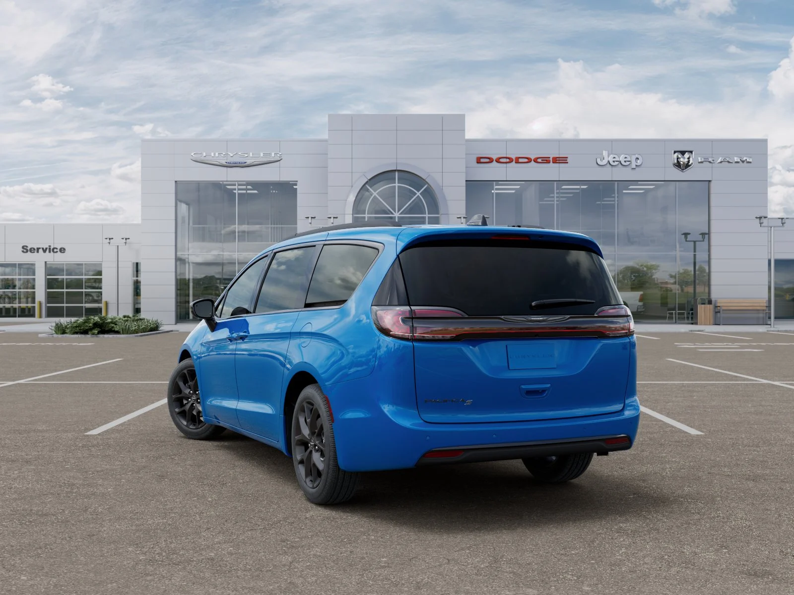 New 2026 Hydro Blue Pearl-Coat Exterior Paint Chrysler Select image 25