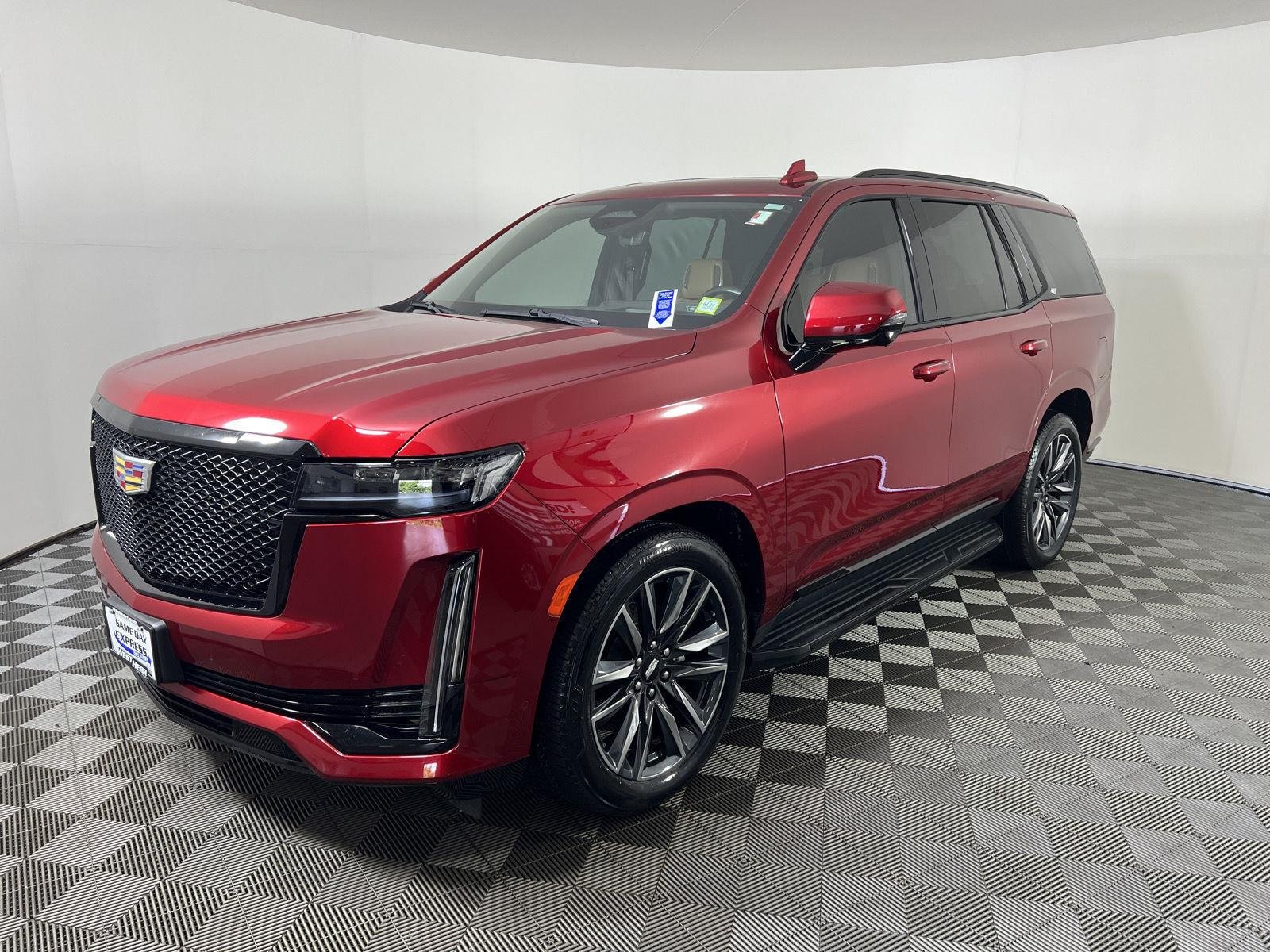 Used 2023 Radiant Red Tintcoat Cadillac RWD Sport image 33