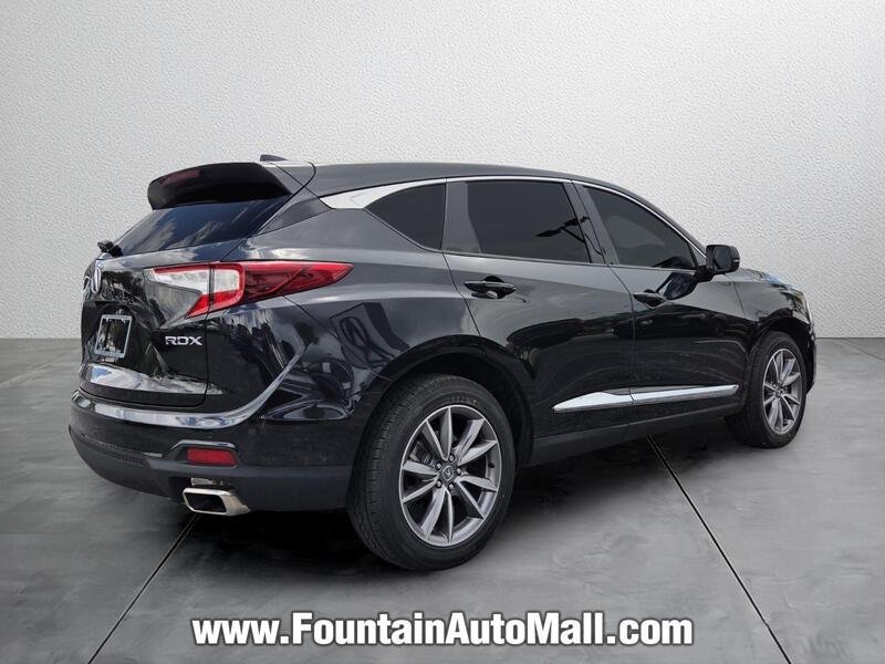 Certified Used 2022 Phantom Violet Pearl Acura TECH image 4