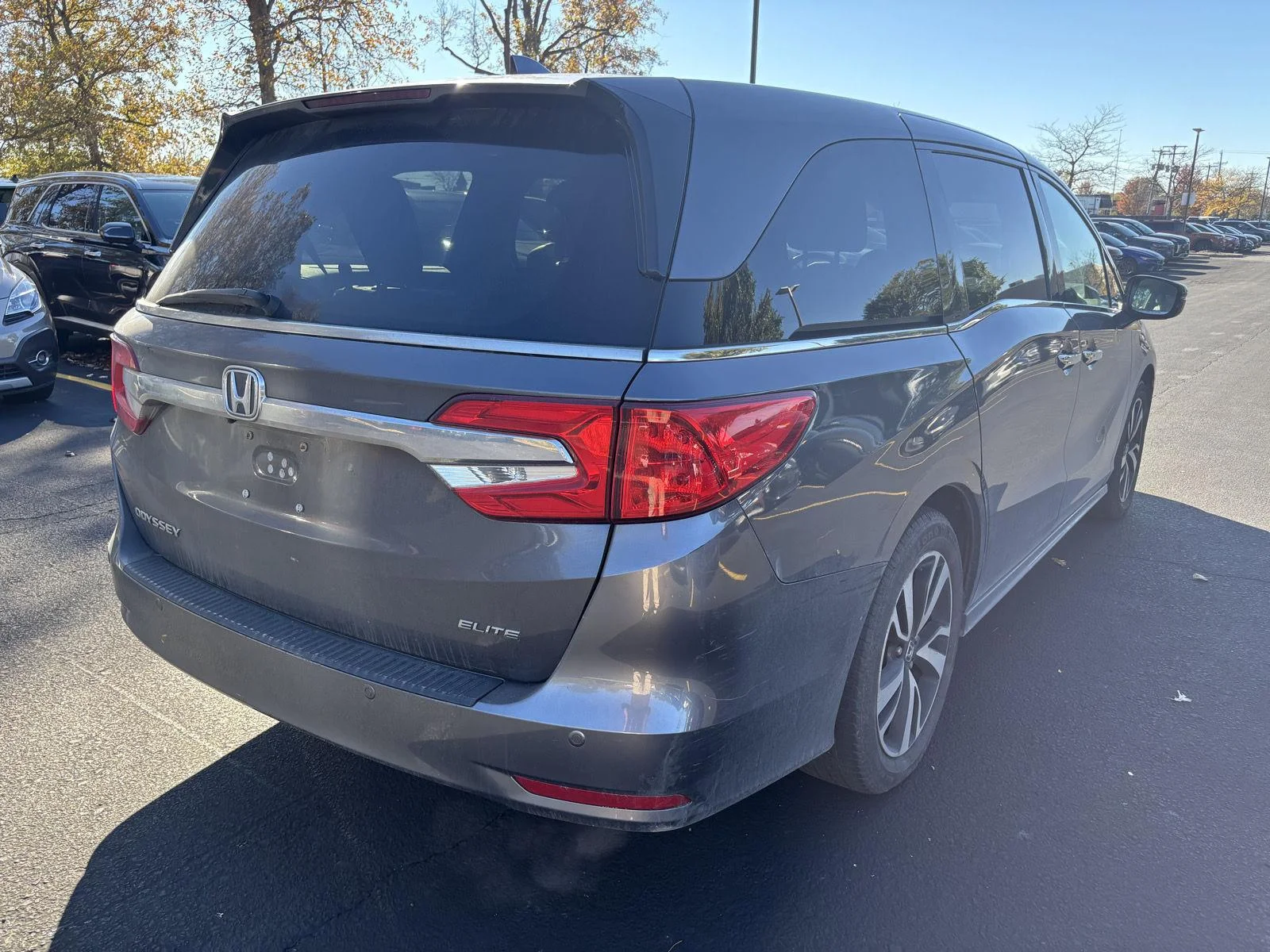 Used 2018 Modern Steel Metallic Honda Elite image 6
