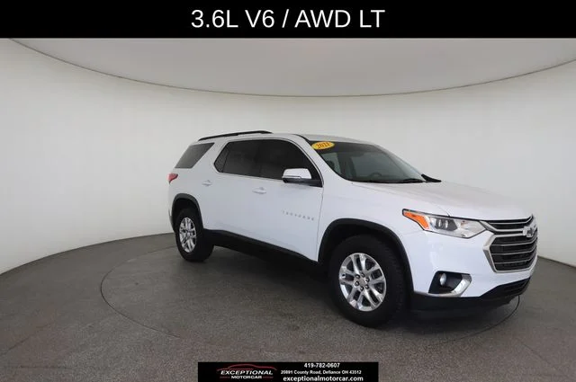 Used 2021 White Chevrolet 3LT W/Leather image 27