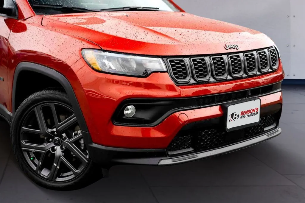 New 2026 Red Jeep Latitude image 3