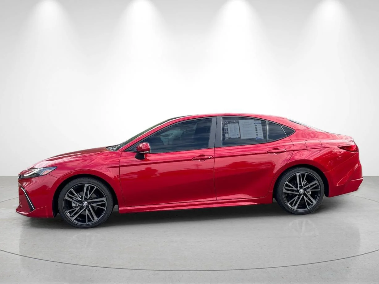 Used 2025 Supersonic Red Toyota XSE image 2