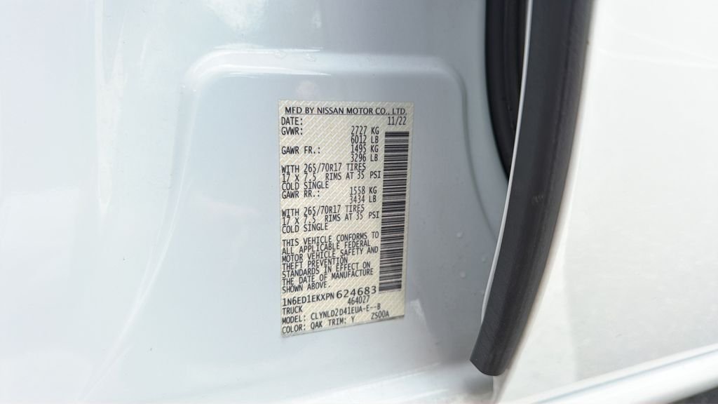Used 2023 White Nissan PRO-4X image 29