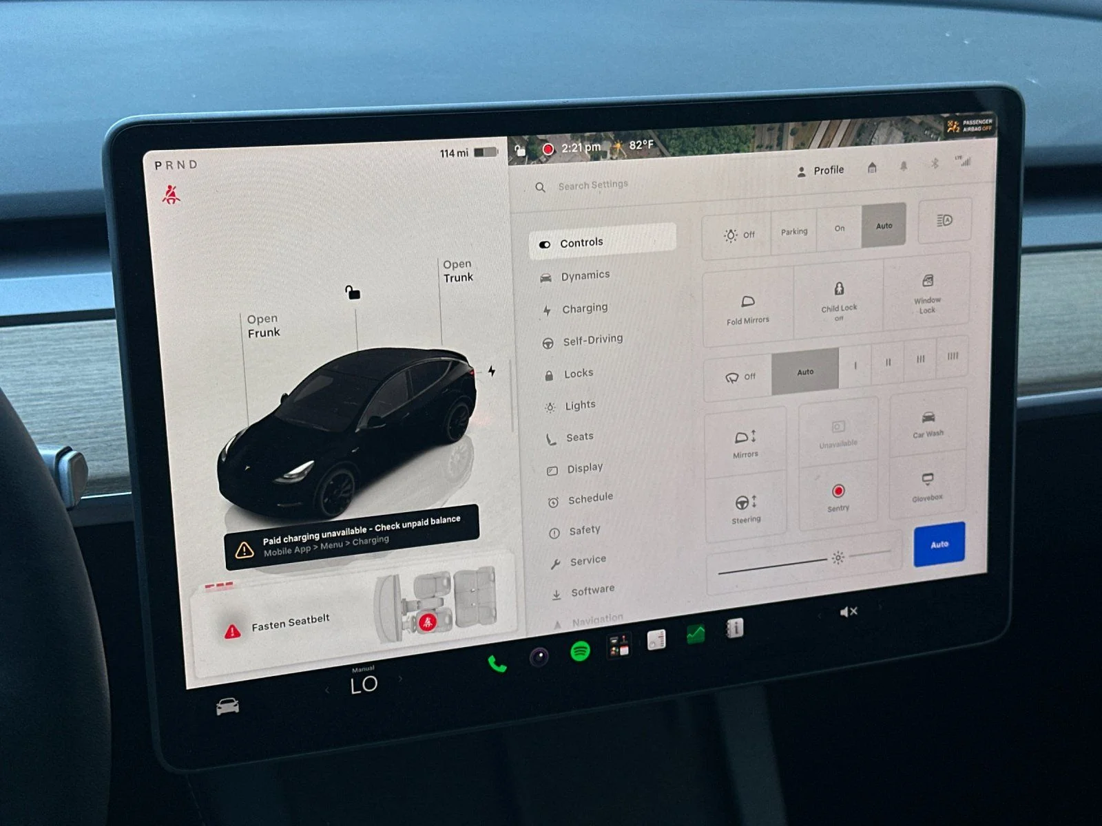 Used 2022 Solid Black Tesla Performance image 20