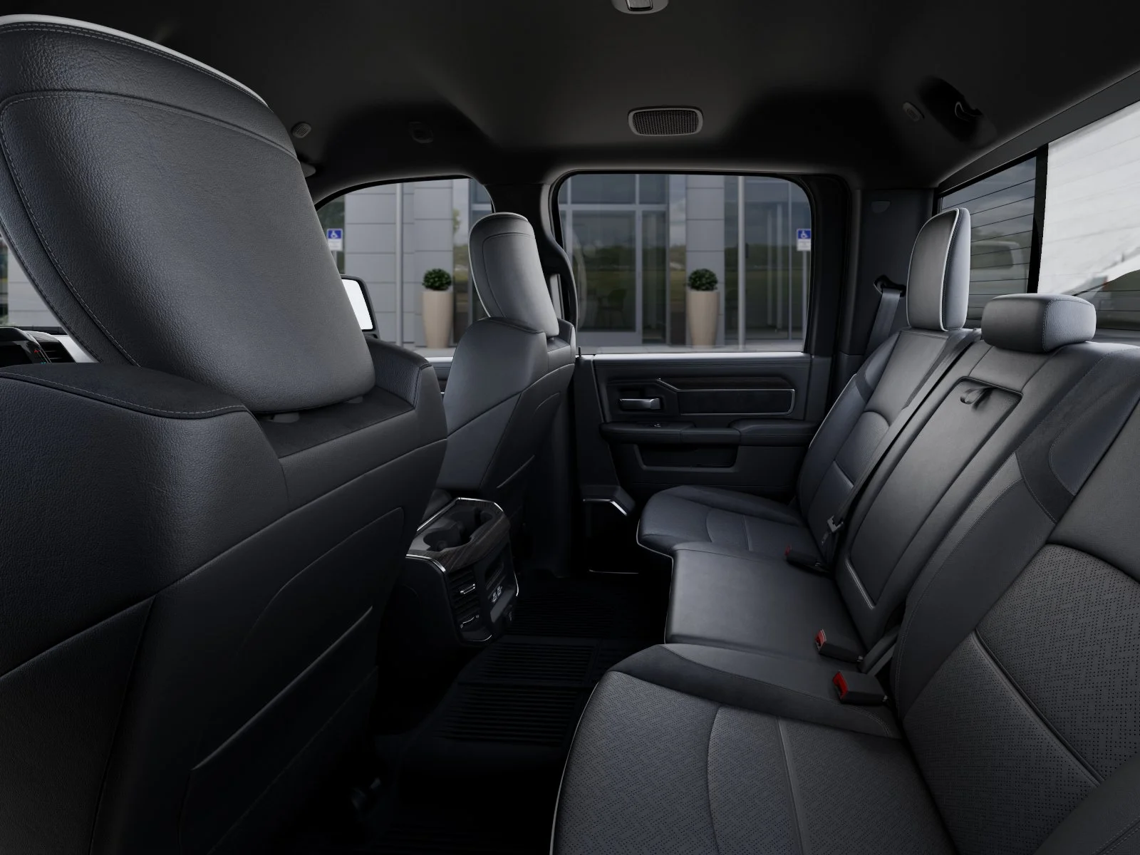 New 2026 Ceramic Gray Clear-Coat Exterior Paint RAM Laramie image 23