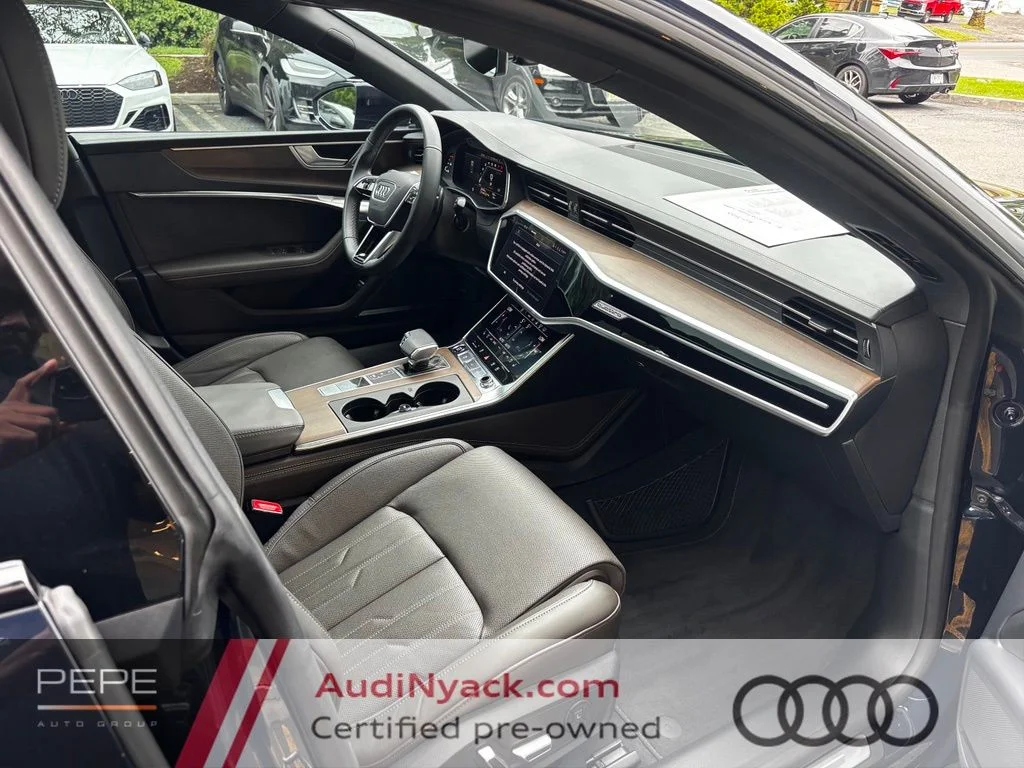 Certified Used 2024 Blue Audi 55 Prestige image 19