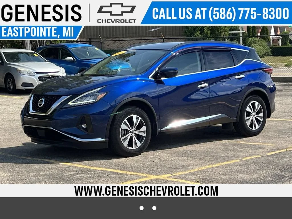 Used 2022 Blue Nissan SV Intelligent AWD image 1