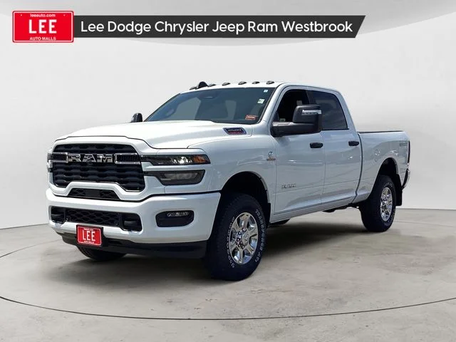 New 2026 Bright White Clearcoat Ram BIG HORN CREW CAB 4X4 6