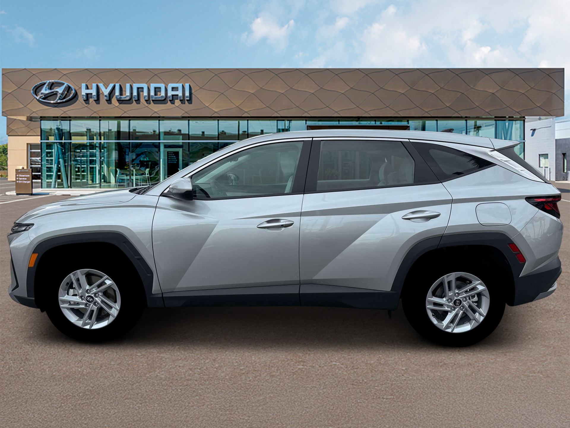 New 2026 Shimmering Silver Hyundai SE FWD image 3