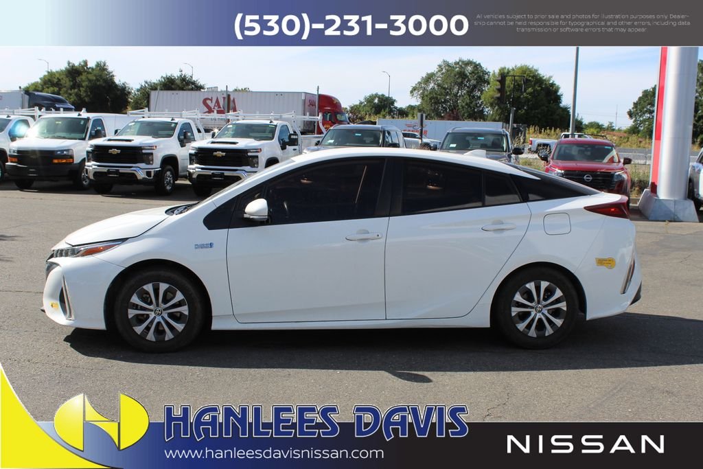 Used 2021 Toyota Prius Prime LE with VIN JTDKAMFP7M3185976 for sale in Davis, CA