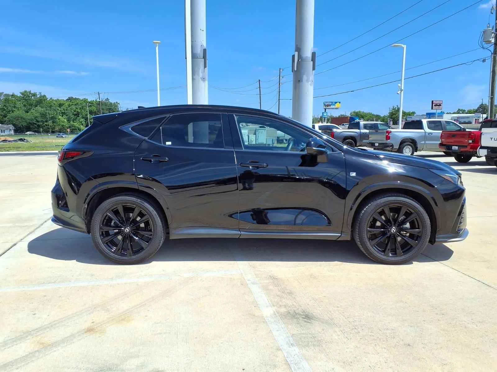 Used 2024 Black Lexus 350 F SPORT Handling image 5