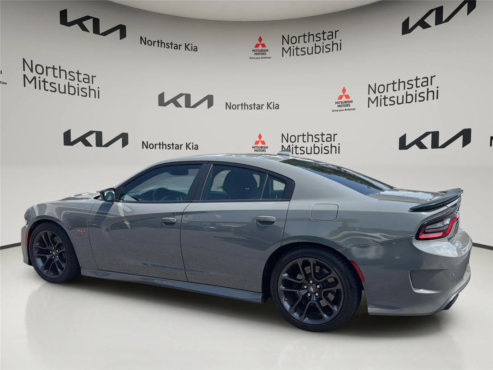 Used 2023 Pitch Black Clearcoat Dodge Scat Pack image 3