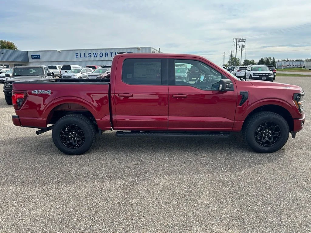 New 2026 Ruby Red Metallic Tinted Clearcoat Ford XLT image 8