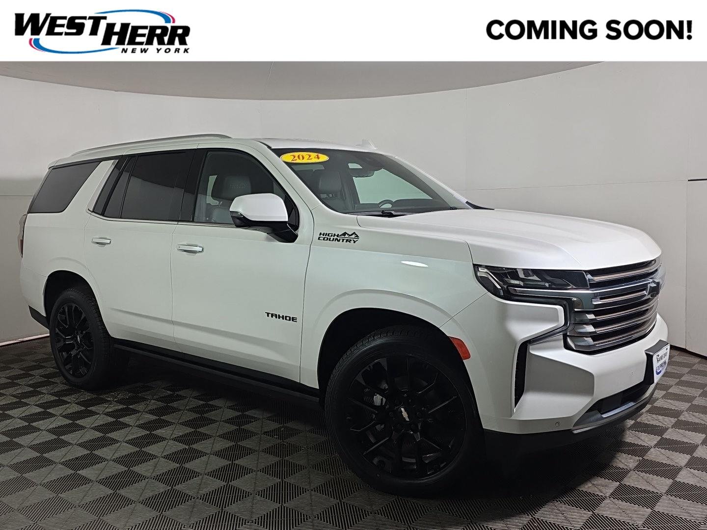 Used 2024 Iridescent Pearl Tricoat Chevrolet High Country image 1