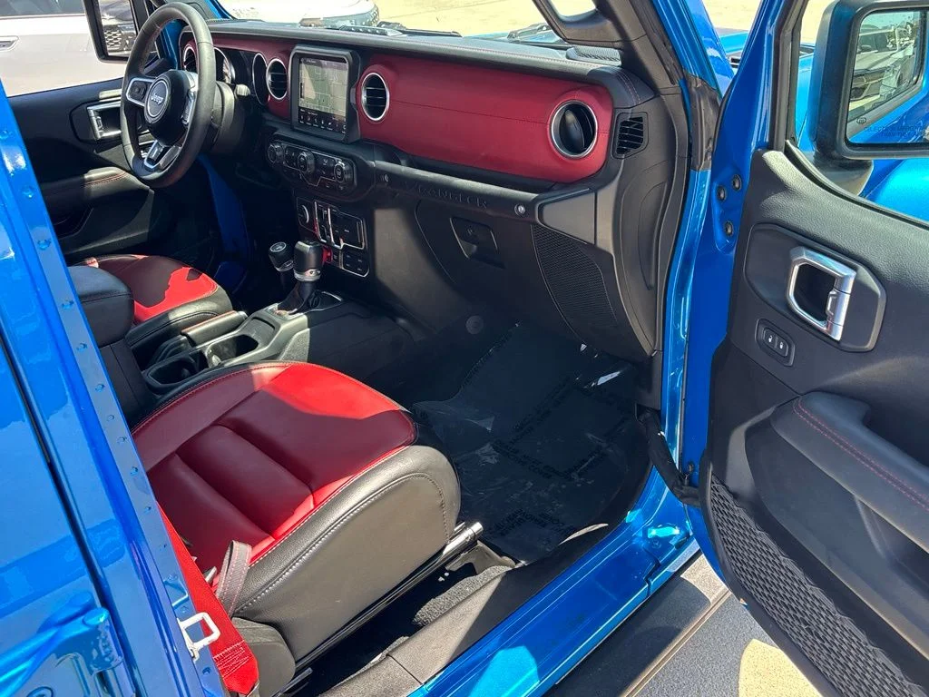 Used 2023 Blue Jeep Rubicon 20th Anniversary Edition 4xe image 27