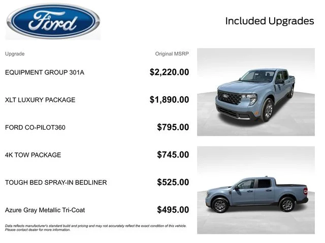 New 2026 Gray Ford XLT image 2
