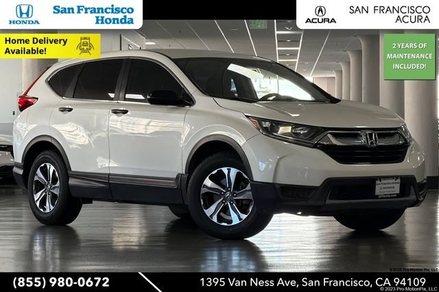 Used 2018 White Diamond Pearl Honda LX image 1