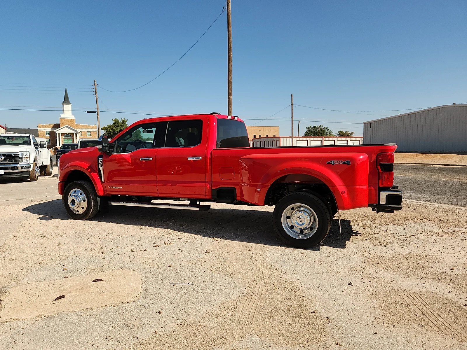 New 2027 Race Red Ford LARIAT image 4