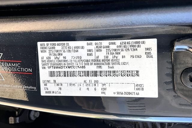 Used 2021 Gray Ford Platinum image 6