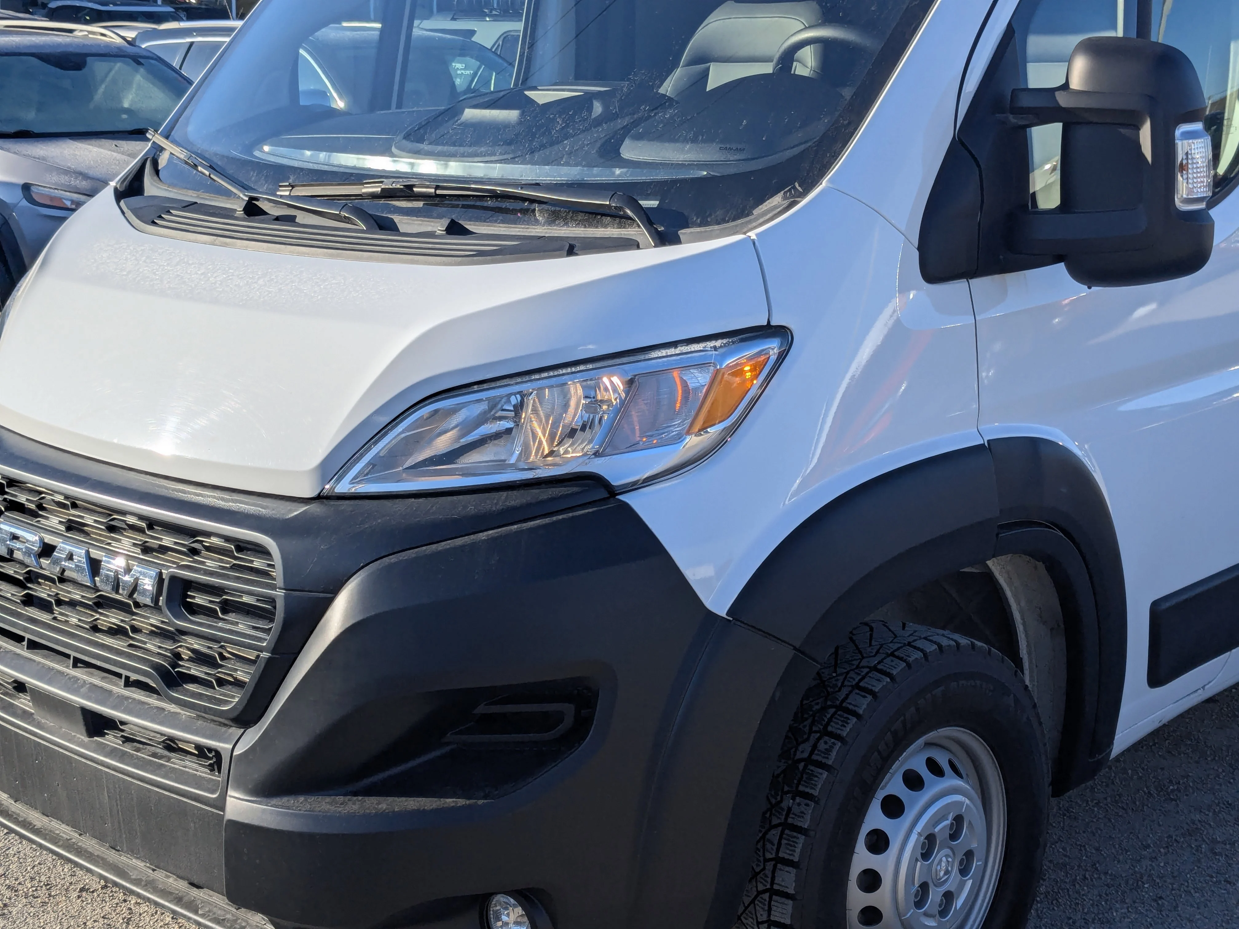 Used 2025 White RAM Tradesman - - Pkg 22B - Convenience Grp - Mopar Cargo Mat - Wall Paneling & More image 9