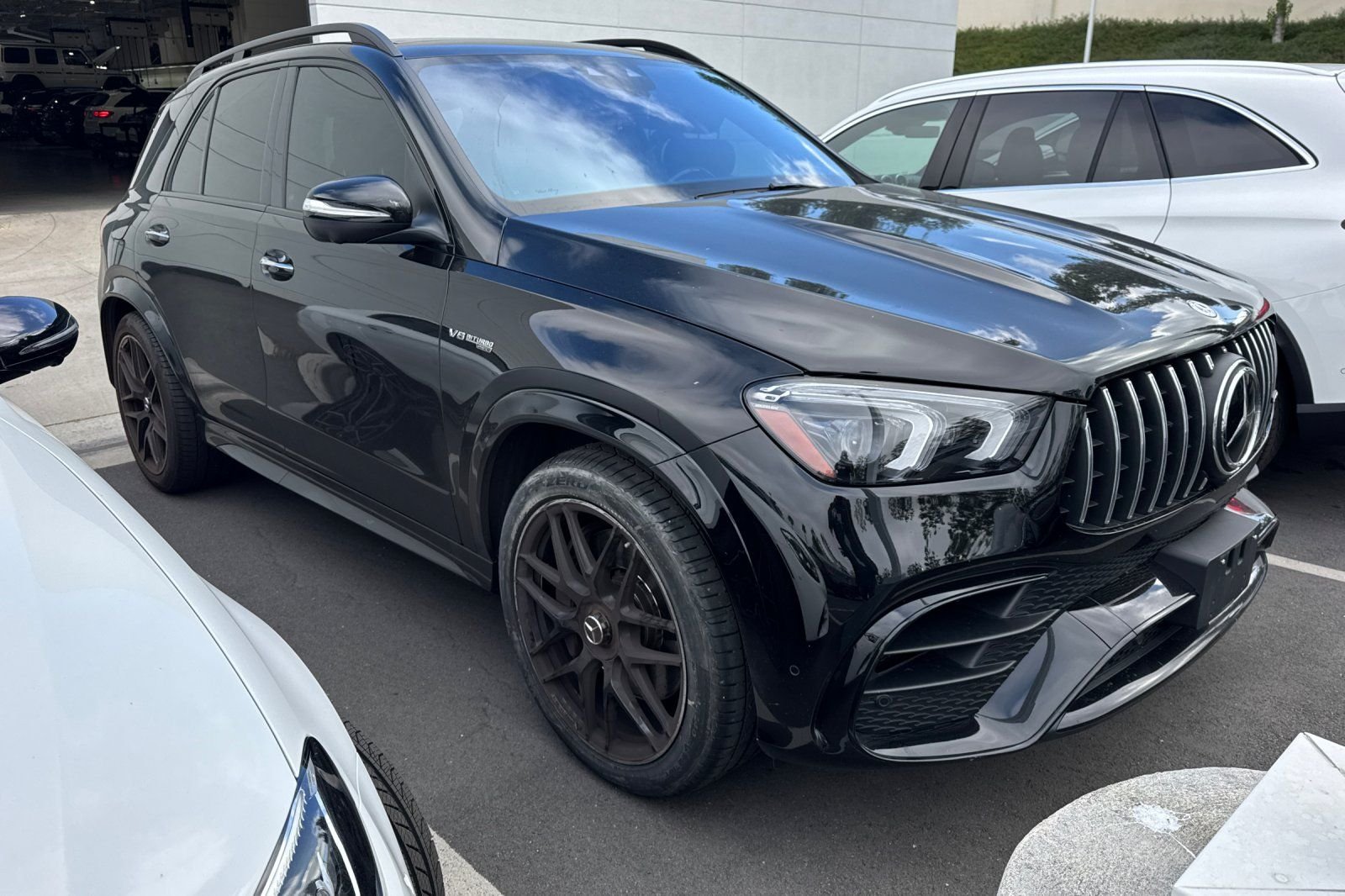 Certified Used 2022 Black Mercedes-Benz GLE 63 S AMG® image 3