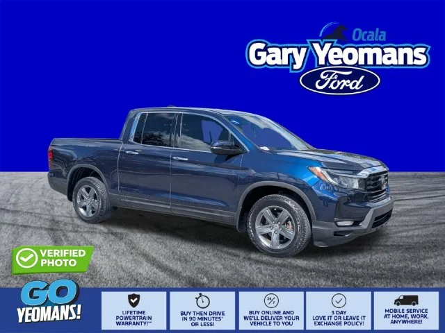 Certified Used 2022 Obsidian Blue Pearl Honda RTL-E image 1