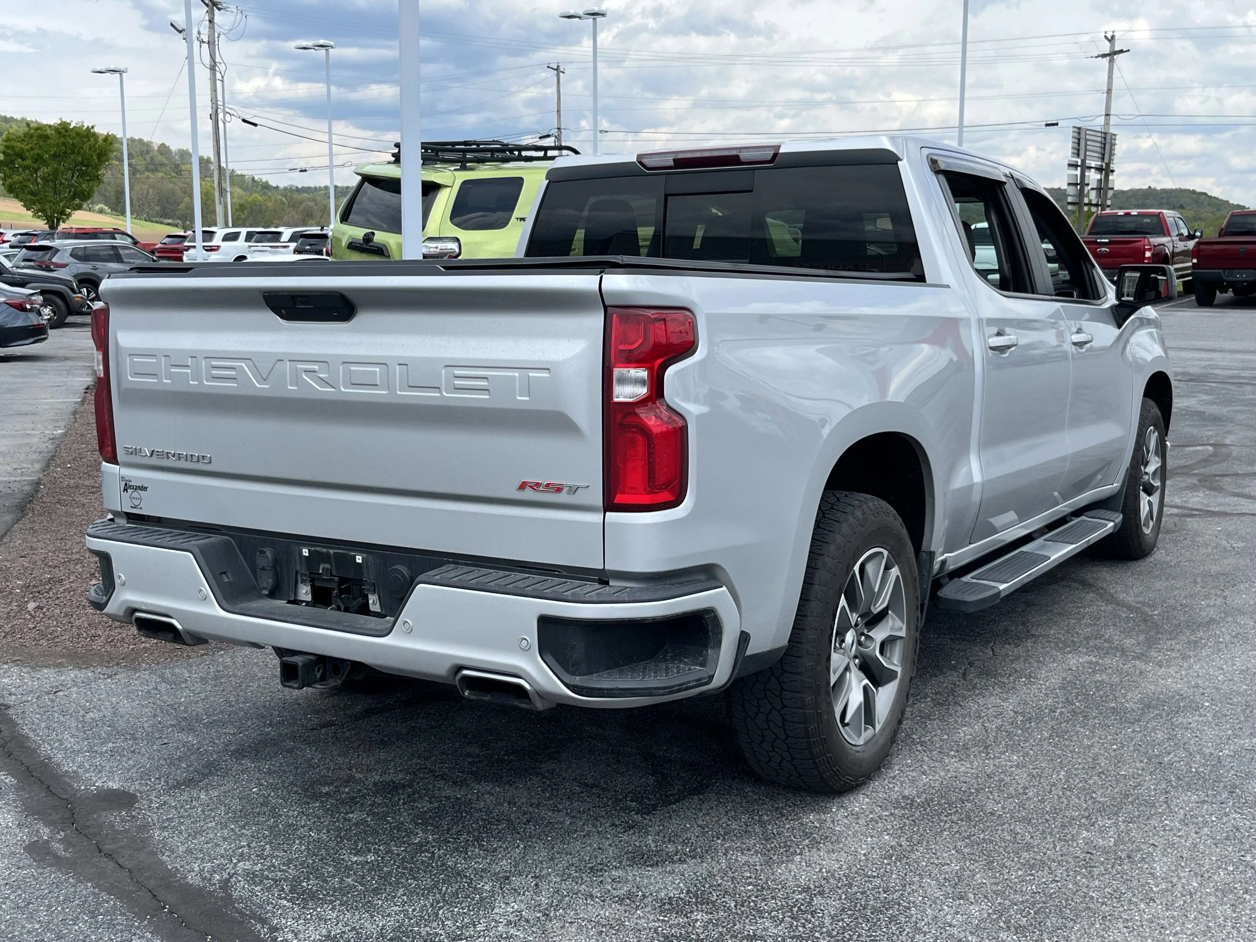 Used 2020 Silver Ice Metallic Chevrolet RST image 4