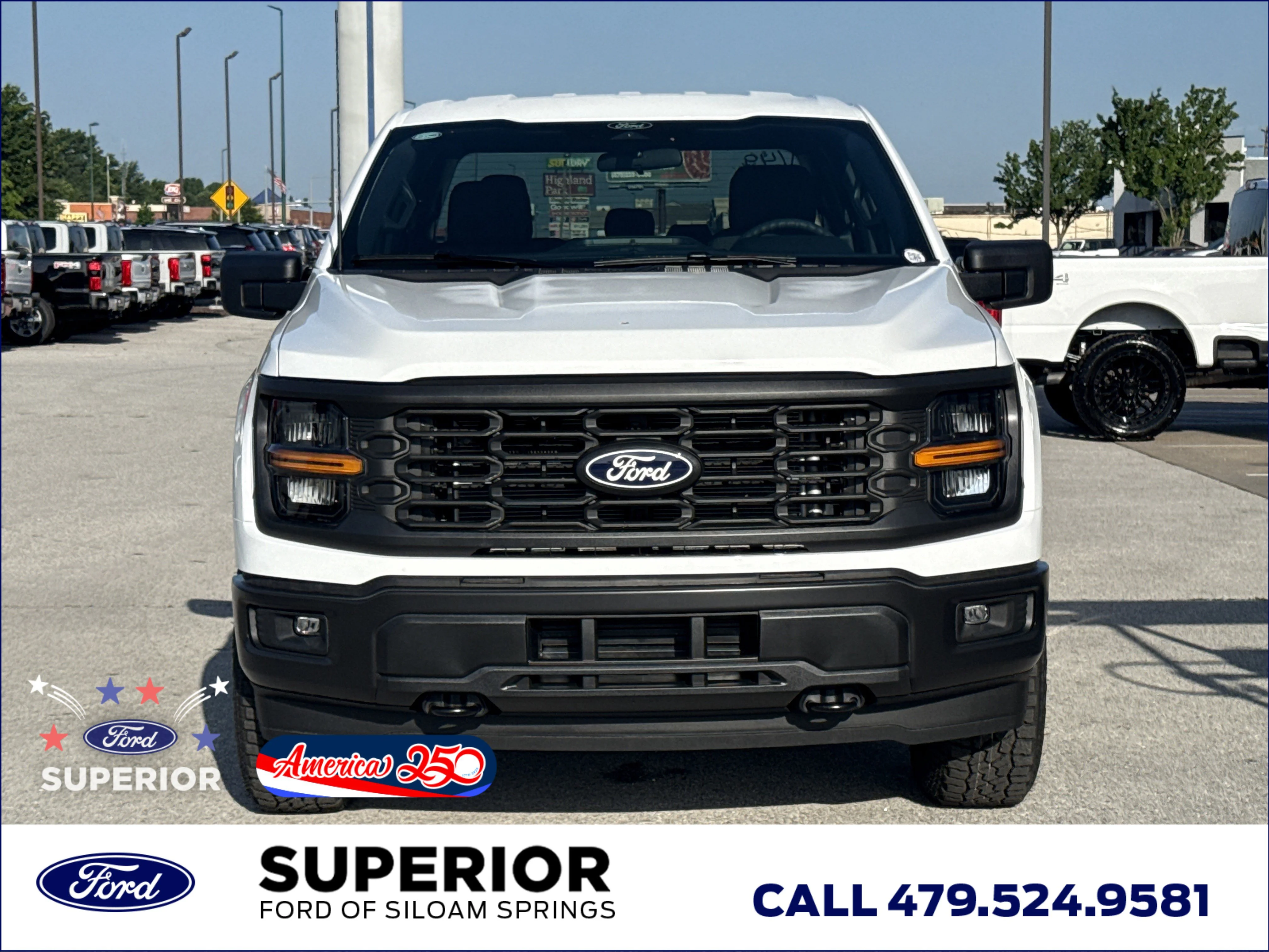 New 2026 Oxford White Ford STX 4WD image 12